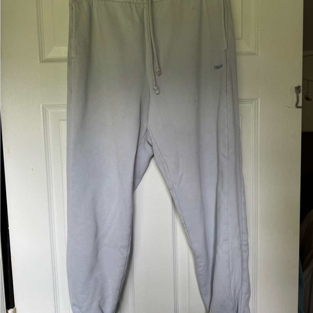 Aritzia Light Blue TNA Sweatpants